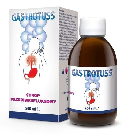 Gastrotuss, Ανακούφιση από τα συμπτώματα της γαστροοισοφαγικής παλινδρόμησης, Σιρόπι