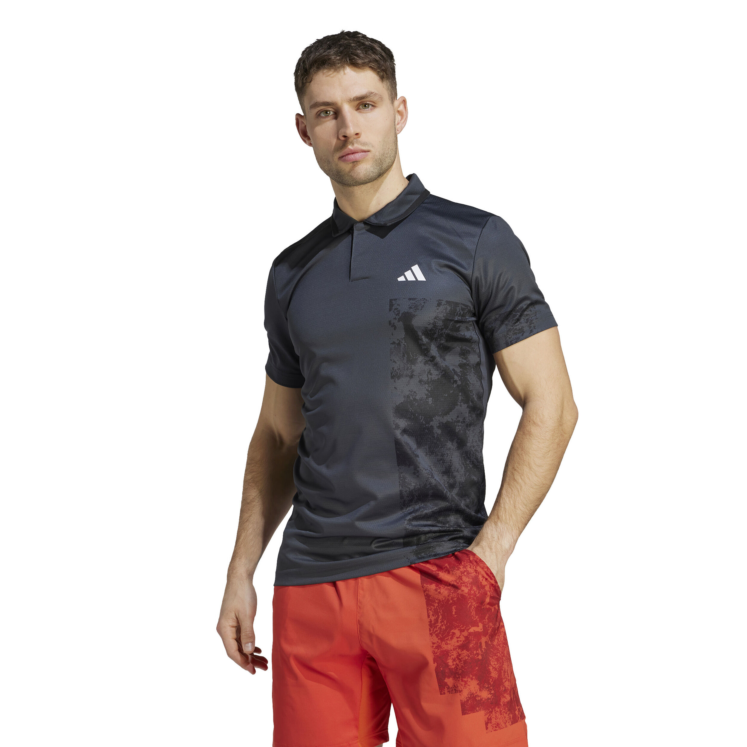 Paris Freelift Polo Herren - Dunkelgrau