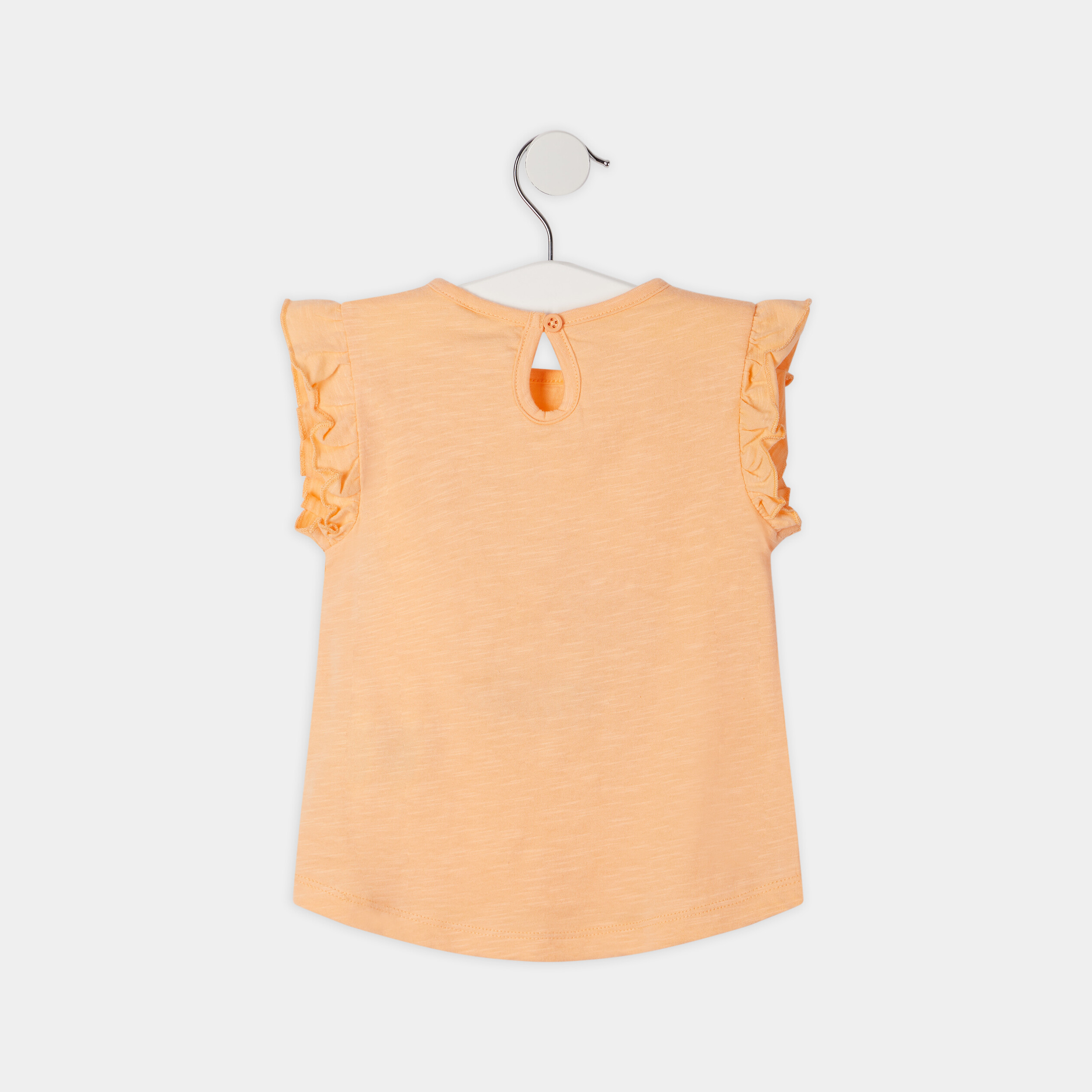 T-shirt Les Aristochats rose saumon bébé fille | La Halle