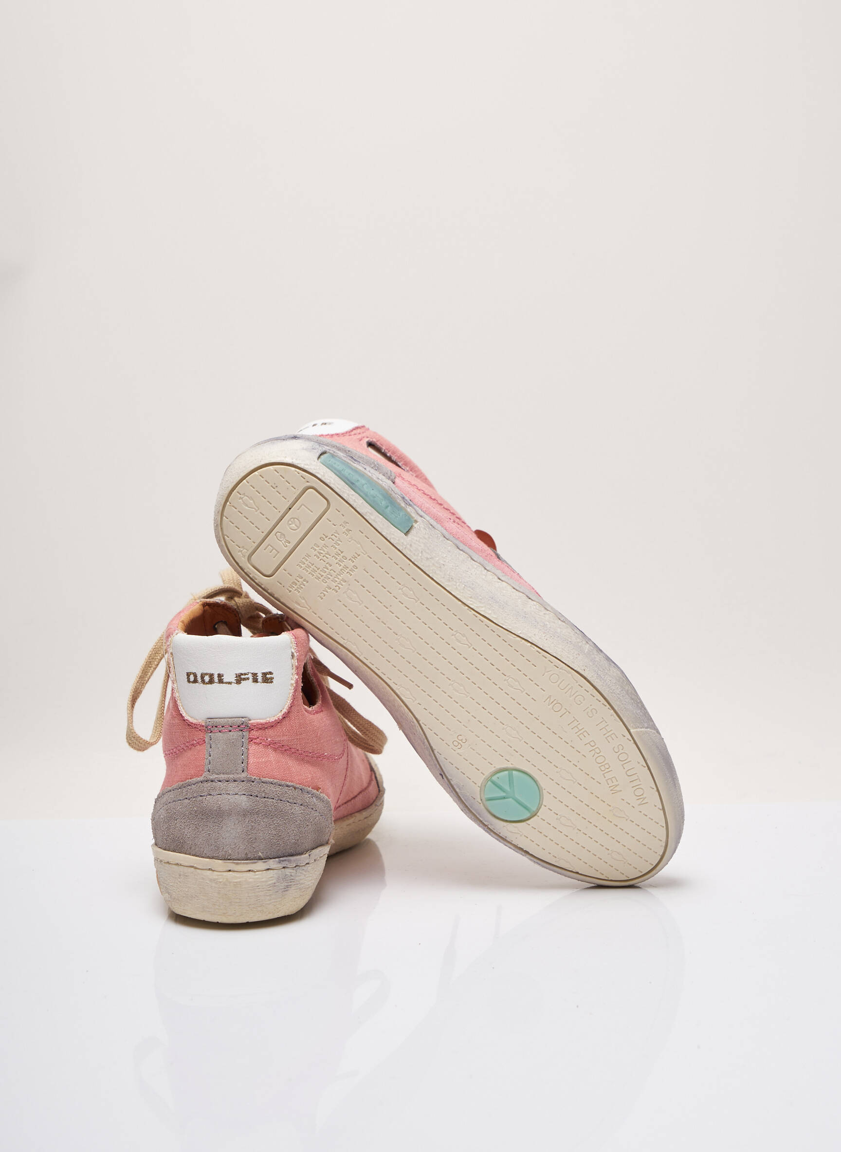 Dolfie Baskets Femme couleur rose
