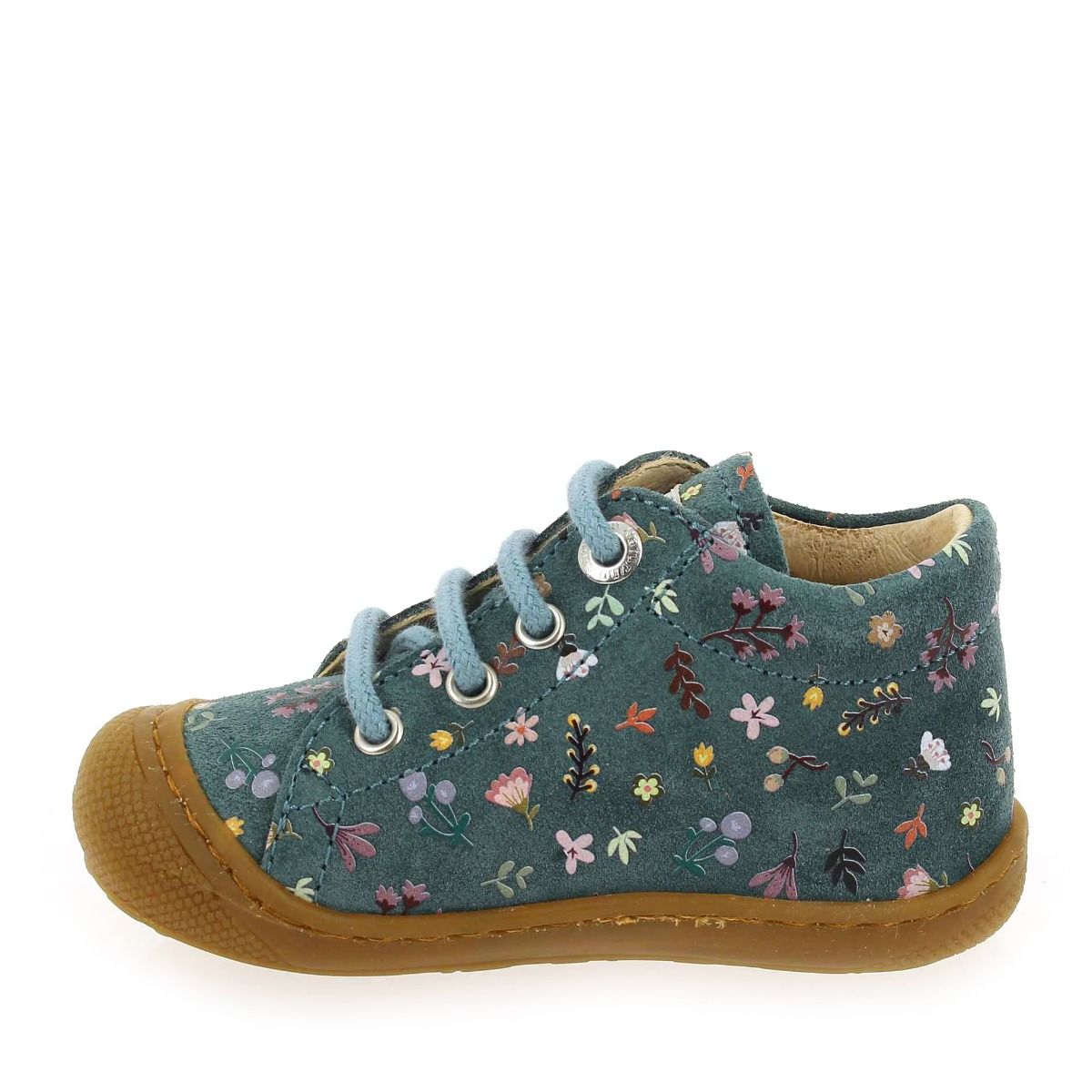 Naturino  COCOON SUEDE PR - Bleu canard Multi
