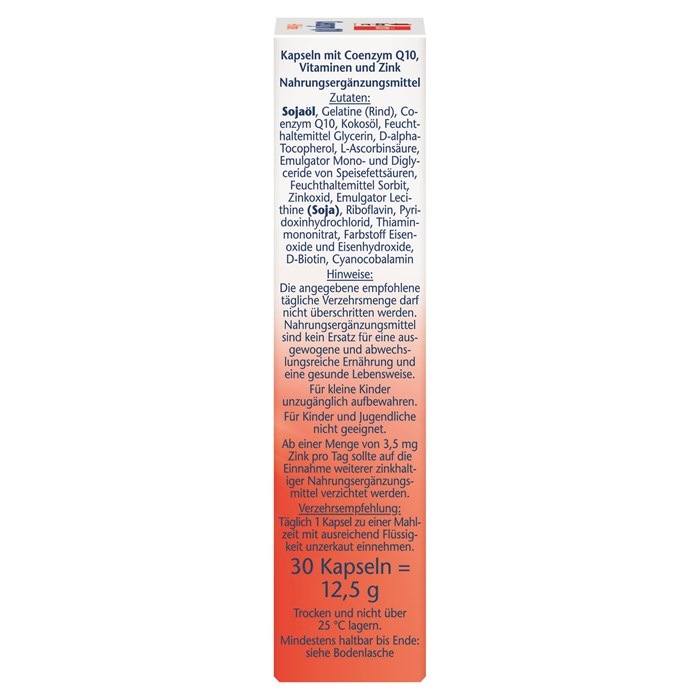 Coenzym Q10 + B-Vitamine