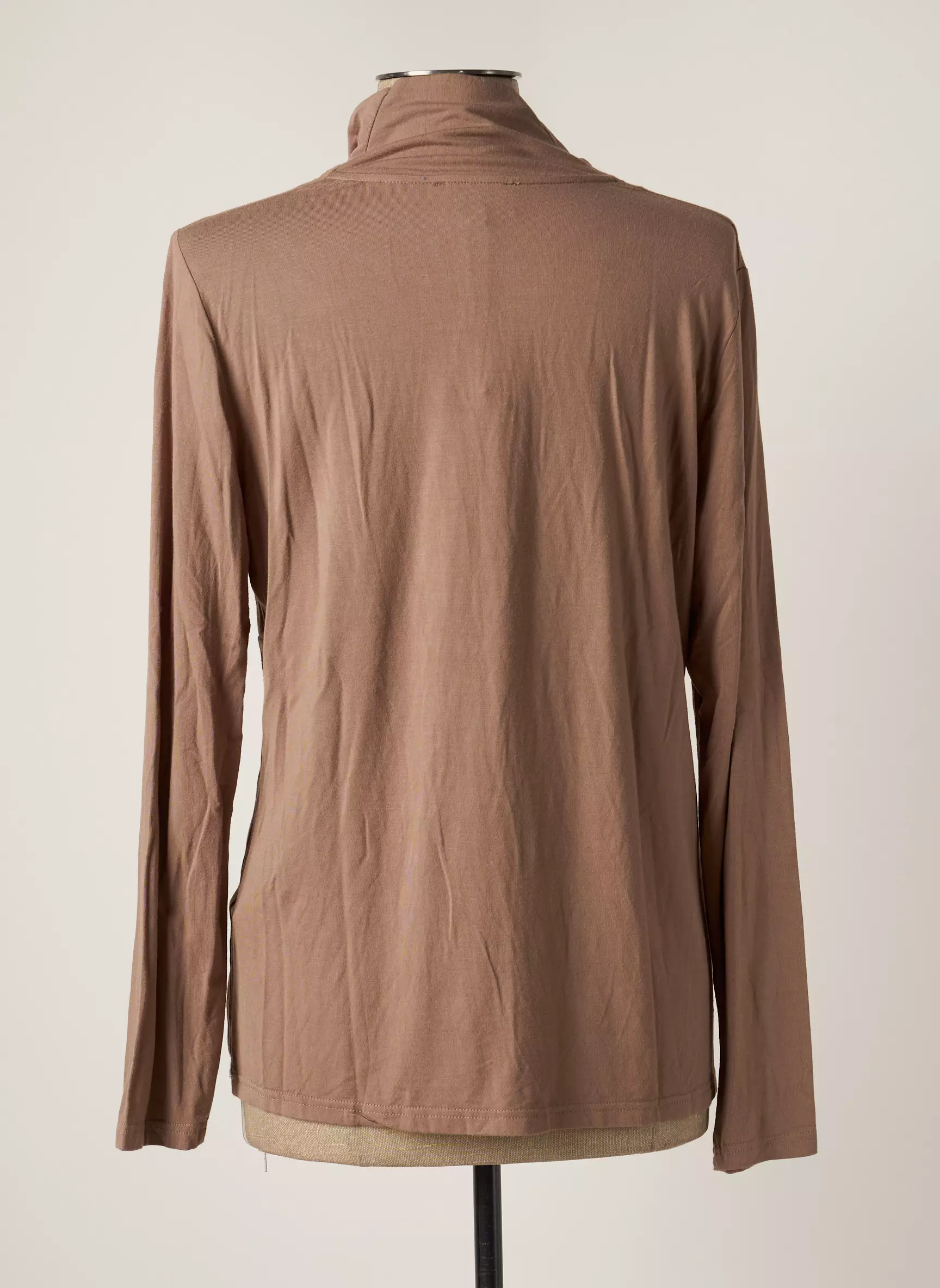 La Fiancee Du Mekong Tops Femme couleur marron