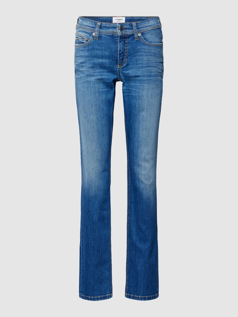 Jeans im 5-Pocket-Design Modell 'PARLA' in blau