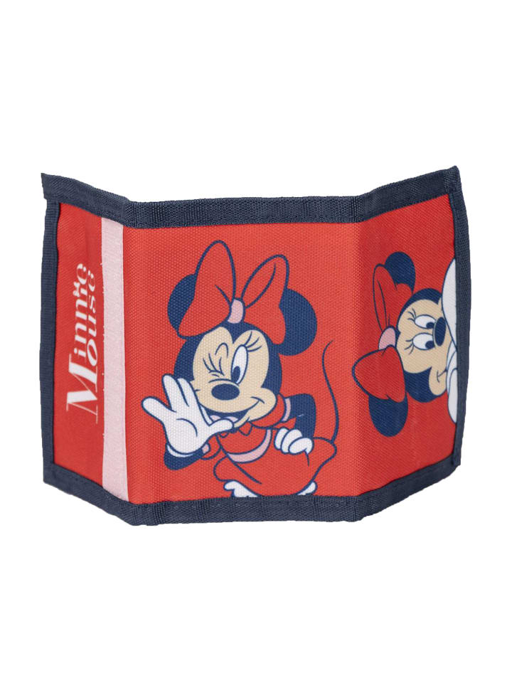 Disney Minnie Mouse 2 tlg. Set: Sonnenbrille mit Portemonnaie in Rot günstig kaufen onesize