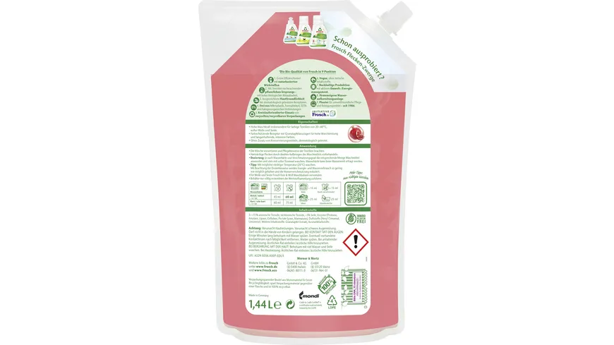 Frosch Color Waschmittel Granatapfel 1.44 l