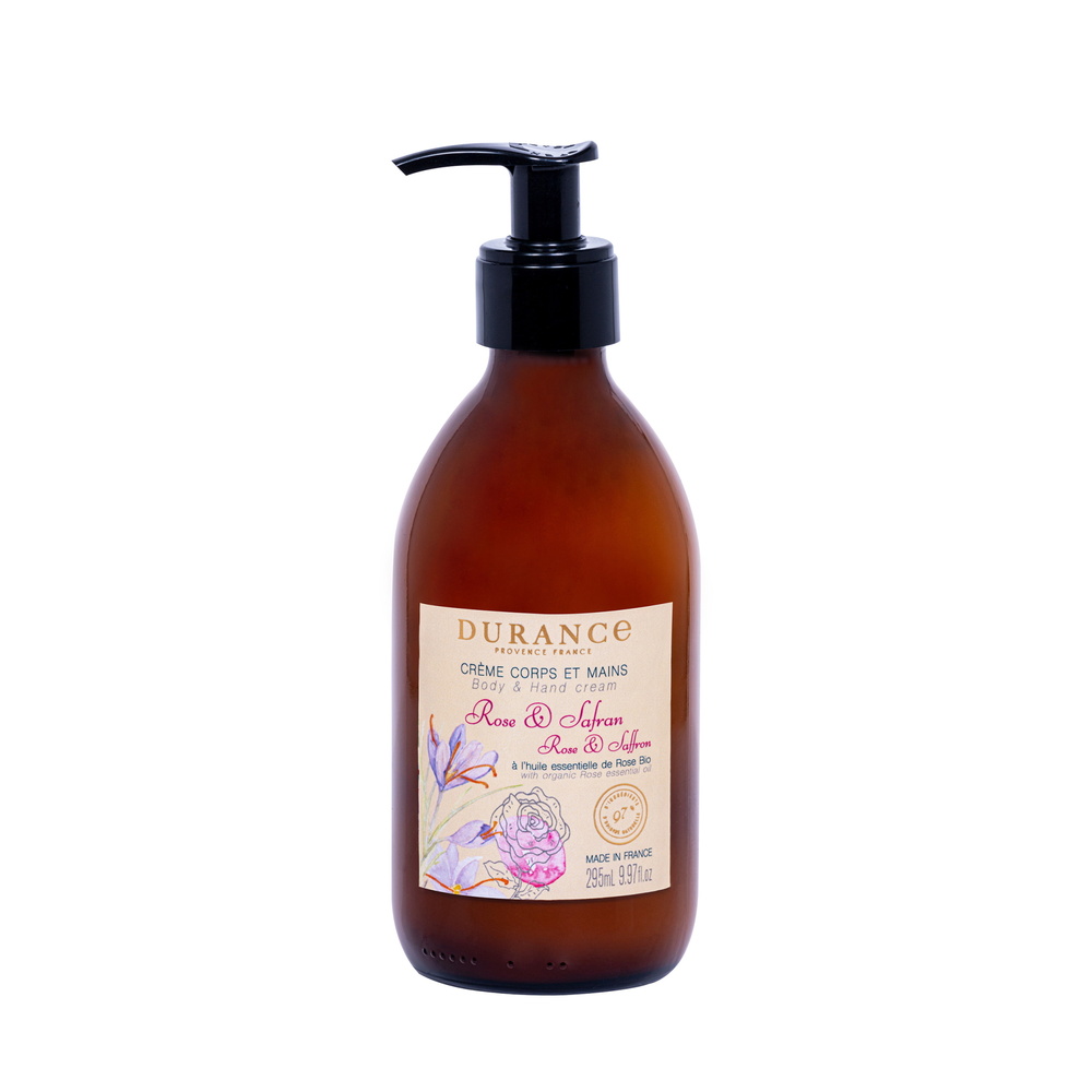 durance Rose Safran Crème corps et mains 295ml