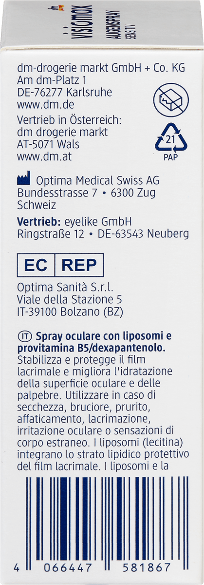 Augenspray Sensitiv, 10 ml