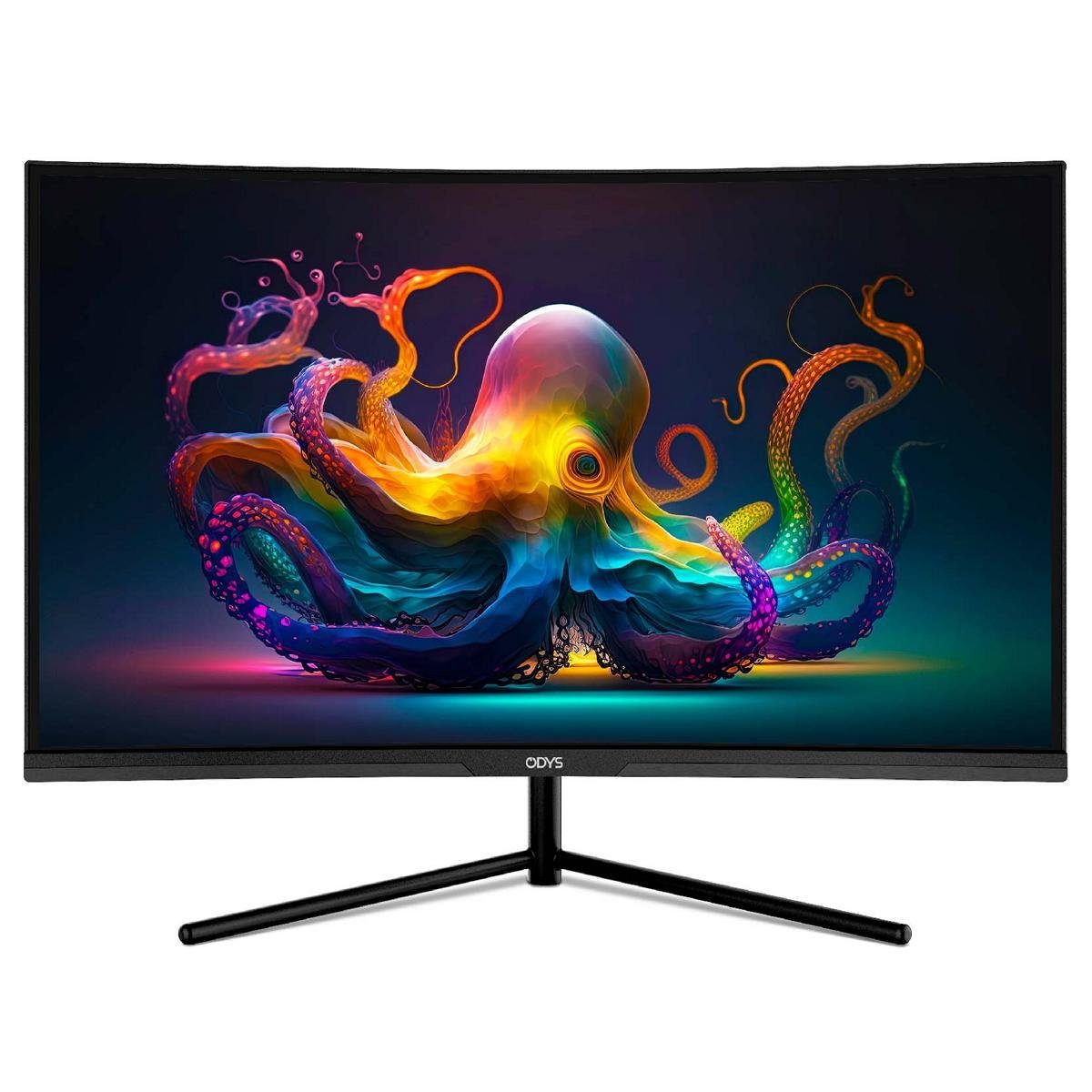 Odys Q27 Pro Curved Monitor WQHD LED-Monitor (69 cm/27 