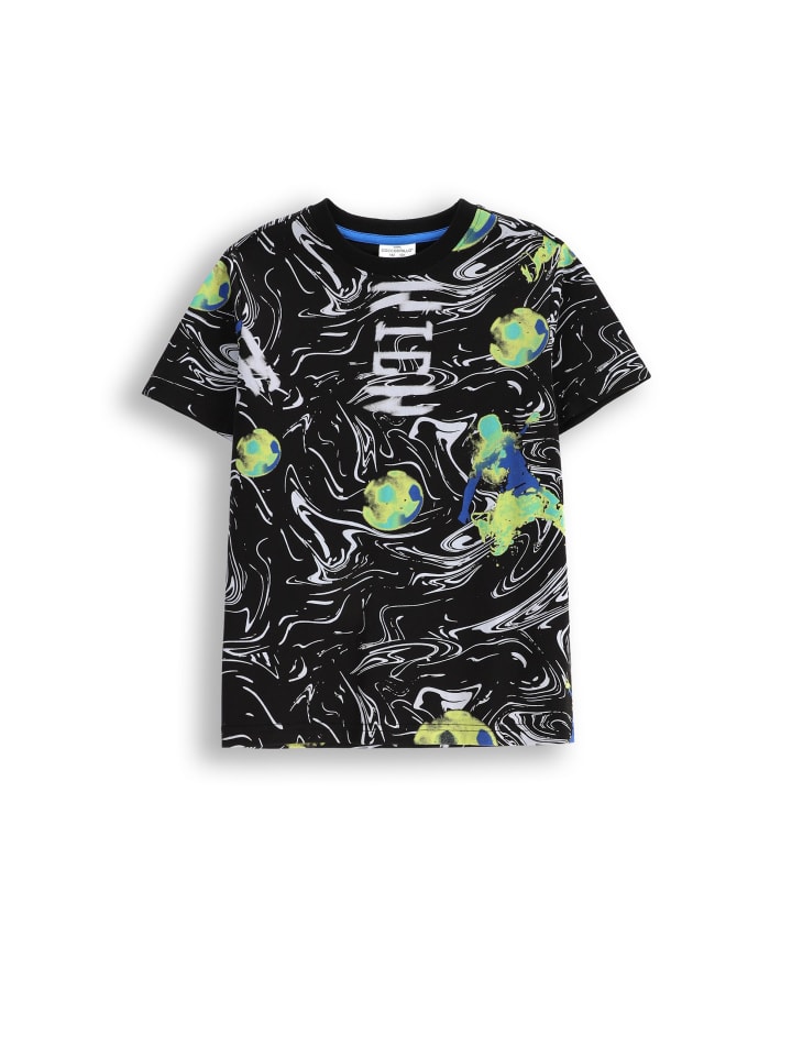 Coccodrillo T-Shirt mit kurzen Ärmeln in schwarz günstig kaufen