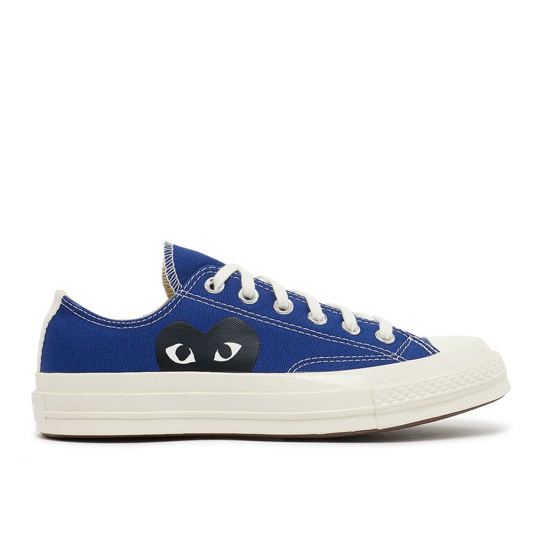 Comme des Garcons Play Black Heart Chuck Taylor All Star '70 Low blue