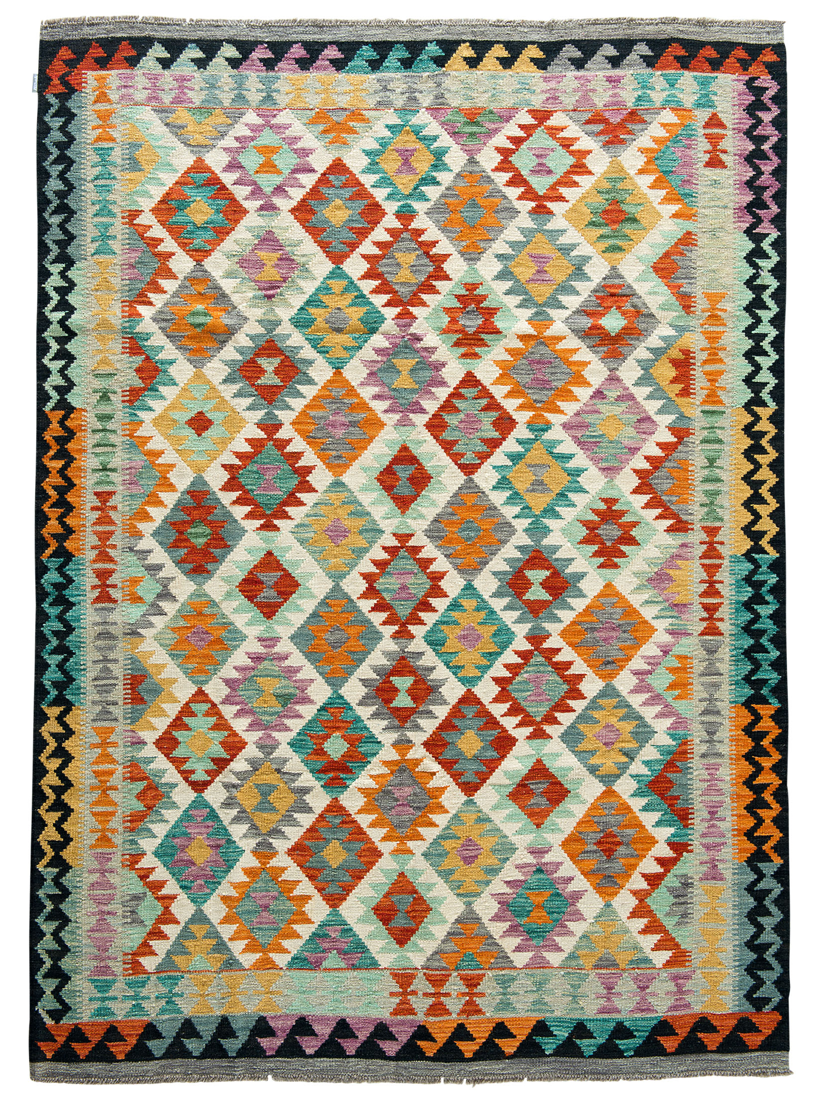 Afghan Kelim ca. 168 x 233 cm, Unikat / Einzelstück