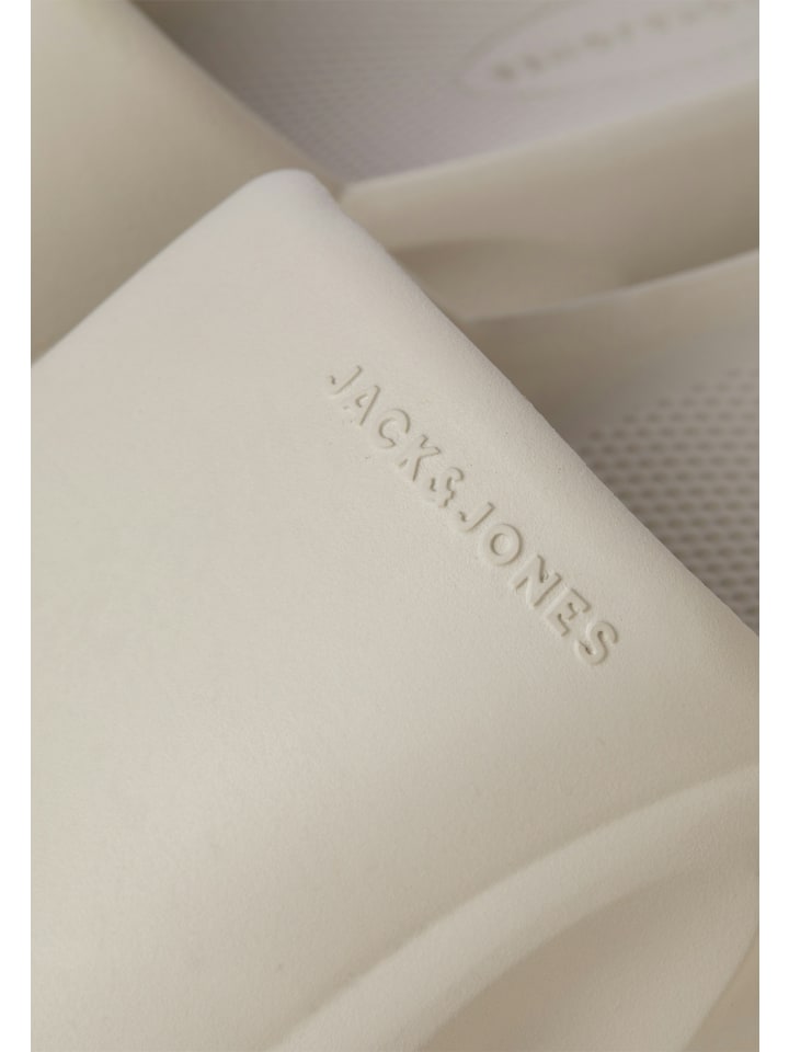 Jack & Jones Pantoletten 'Status' in hellgrau günstig kaufen