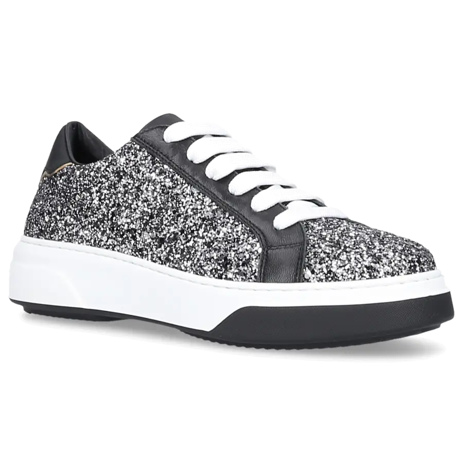 Dsquared2 - Sneaker low BUMPER Glitter - schwarz