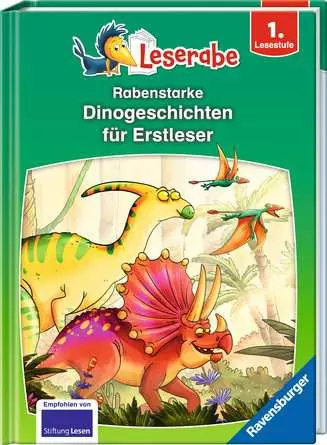 Leserabe - Sonderausgaben: Rabenstarke Dinogeschichten für Erstleser