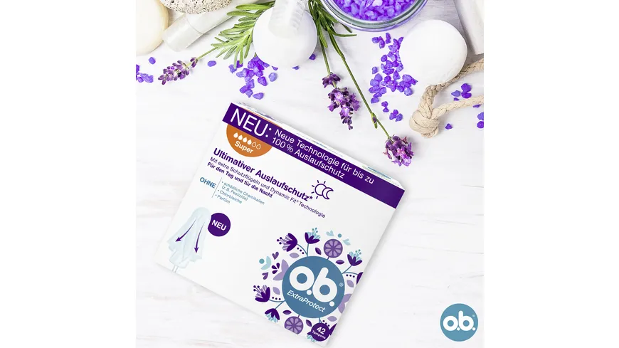 O.B. Tampons ExtraProtect Super