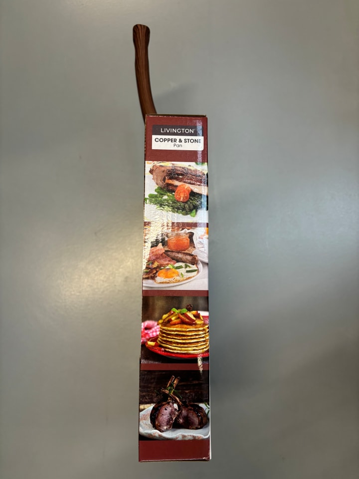 Livington Pfanne Copper & Stone Pan 28 in Orange günstig kaufen onesize