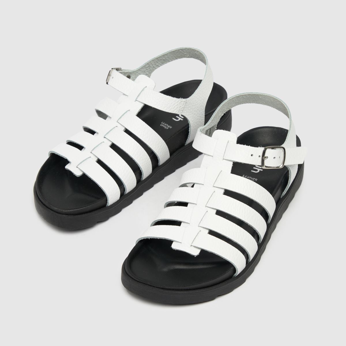 Schuh Tilly vastag halászszandál fehér színben