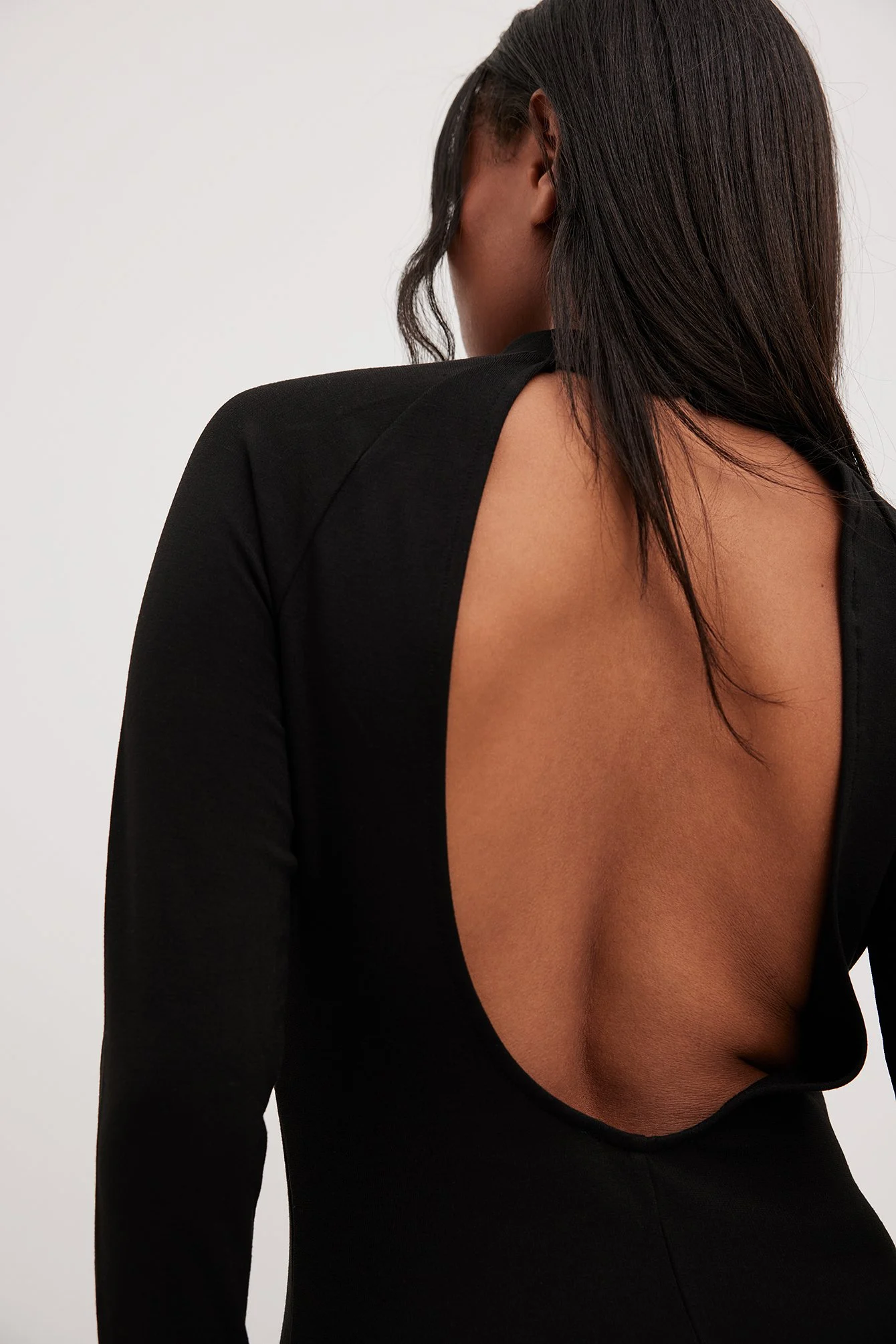 Choker-Keyhole-Maxikleid