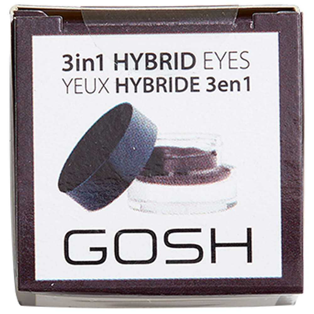 gosh copenhagen 3IN1 Hybrid Eyes Eye Shadow, Eyeliner, Brows 3 en 1 : ombre à paupières, eyeliner etsourcils