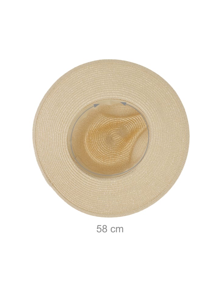 relaxdays Panamahut in Beige günstig kaufen onesize