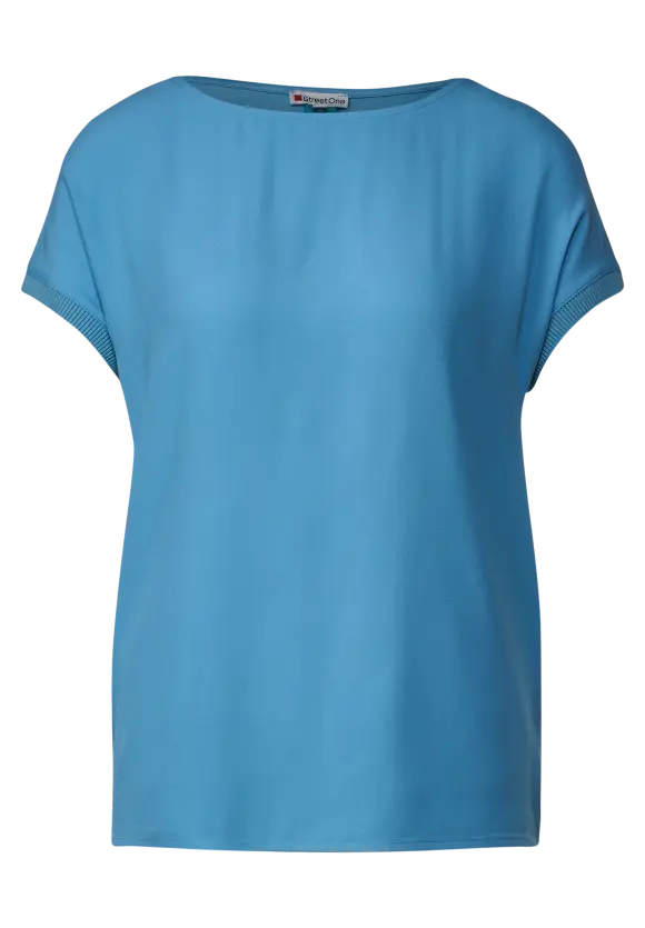 Street One Shirt im Materialmix