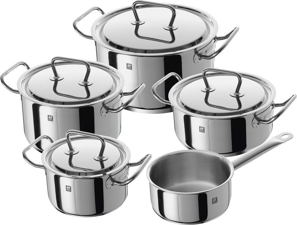 Zwilling Topf-Set Zwilling Kochgeschirrset Twin Classic 5-teilig, Edelstahl (5-tlg)