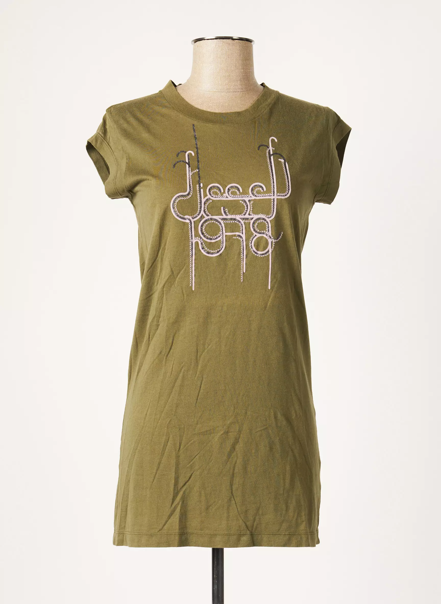 Diesel Tshirts Femme couleur vert