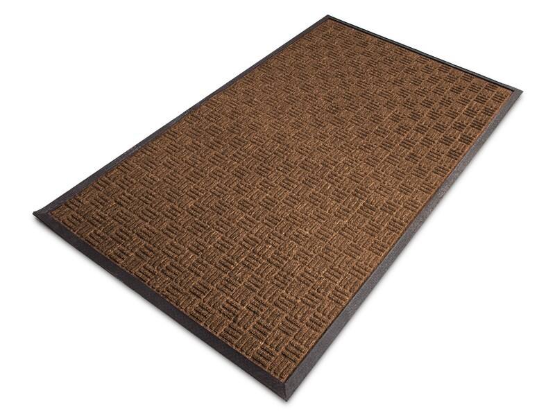 Schmutzfangmatte Professional Line Ocean Braun Polypropylen, Gummi 600 x 900 mm