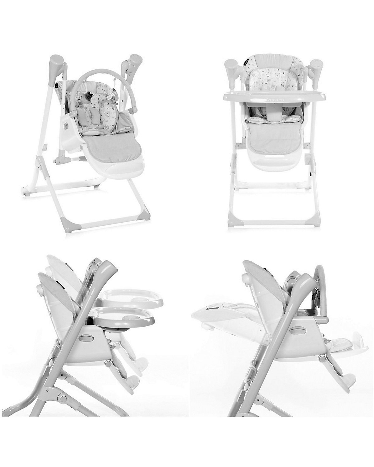 Babywippe Ventura 2 in 1 ab Geburt Babywippen