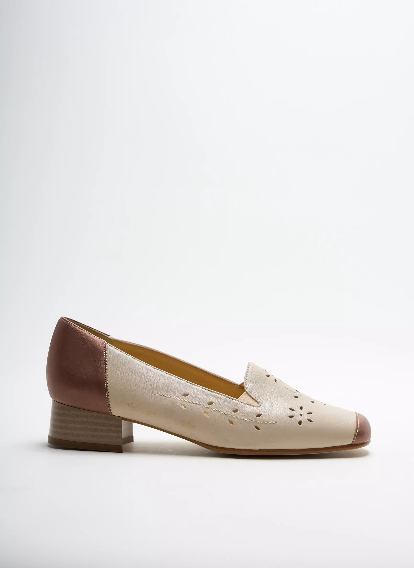 Ombelle Mocassins Femme couleur beige