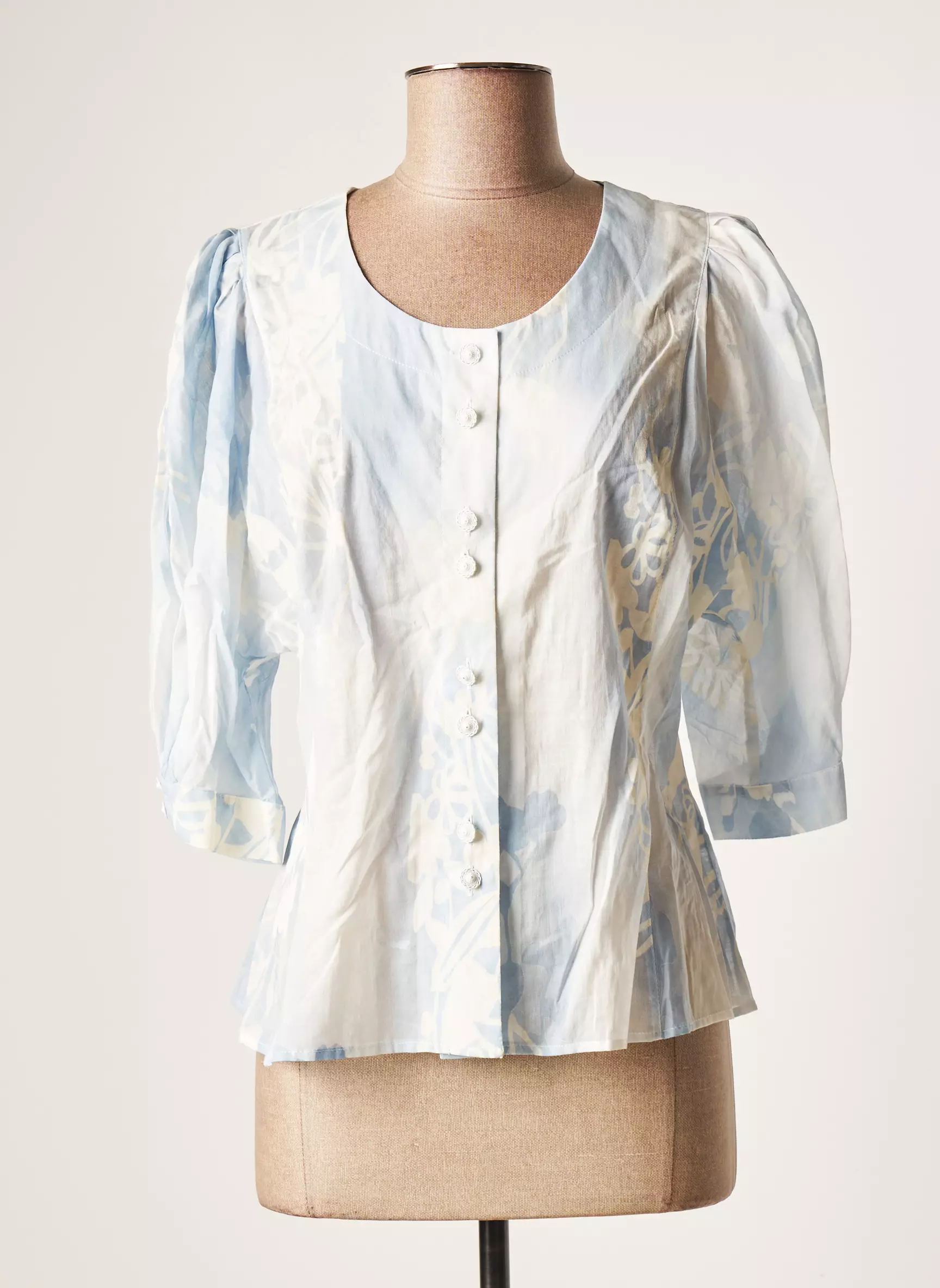 Francoise F Chemisiers Femme couleur bleu