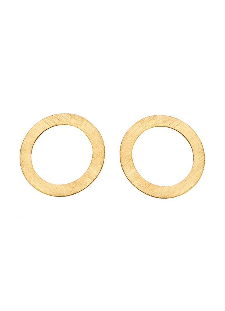 Casa Jewelry Lola gold-plated stud earrings
