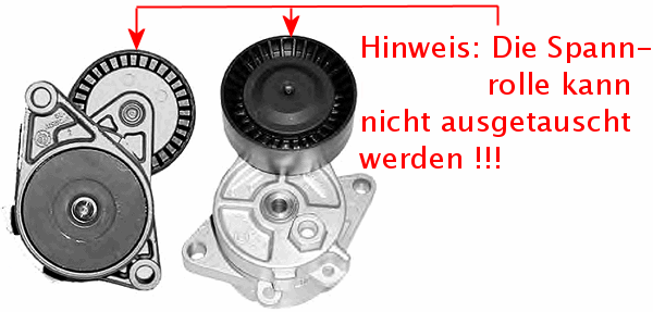 SNR Riemenspanndämpfer BMW GA350.33 - ATU