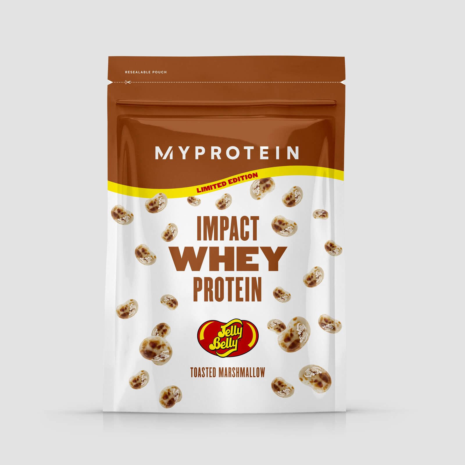 Impact Whey Protein, Jelly Belly, Toasted Marshmallow, 40 Servings