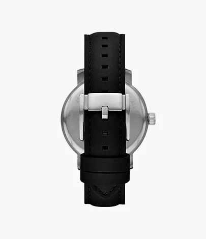 Fossil Outlet Uhr Rhett Multifunktionswerk Leder schwarz