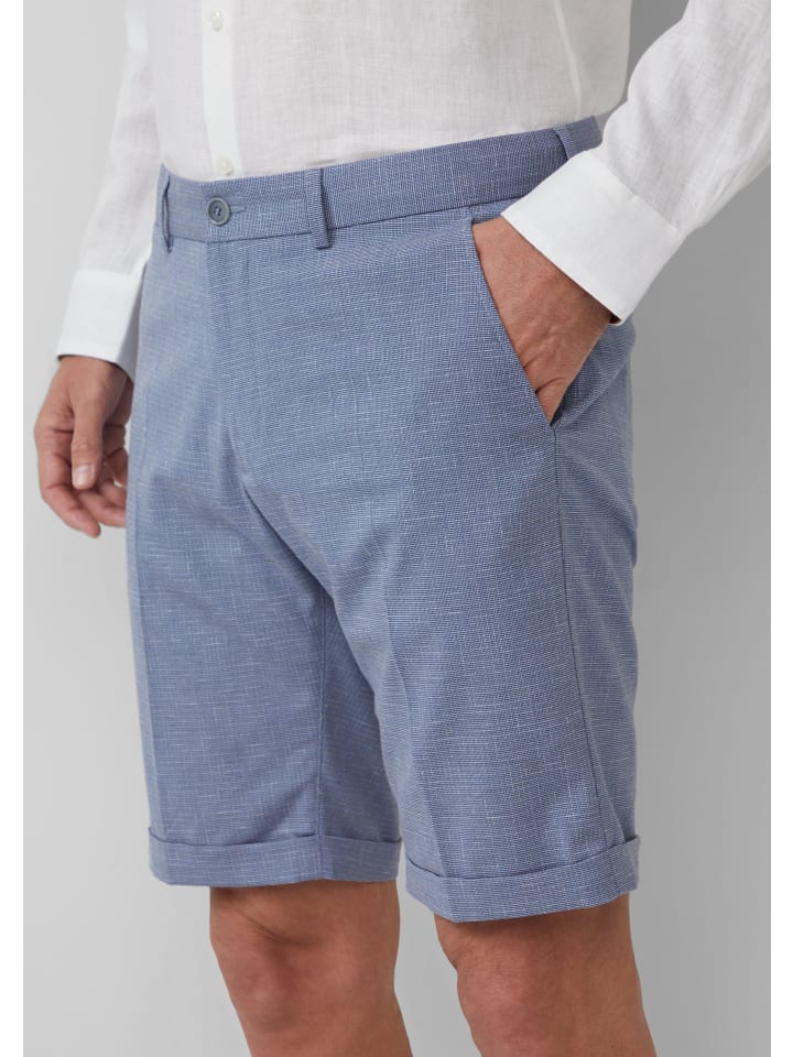 s.Oliver BLACK LABEL Bermuda keine Beinlänge in Blau günstig kaufen