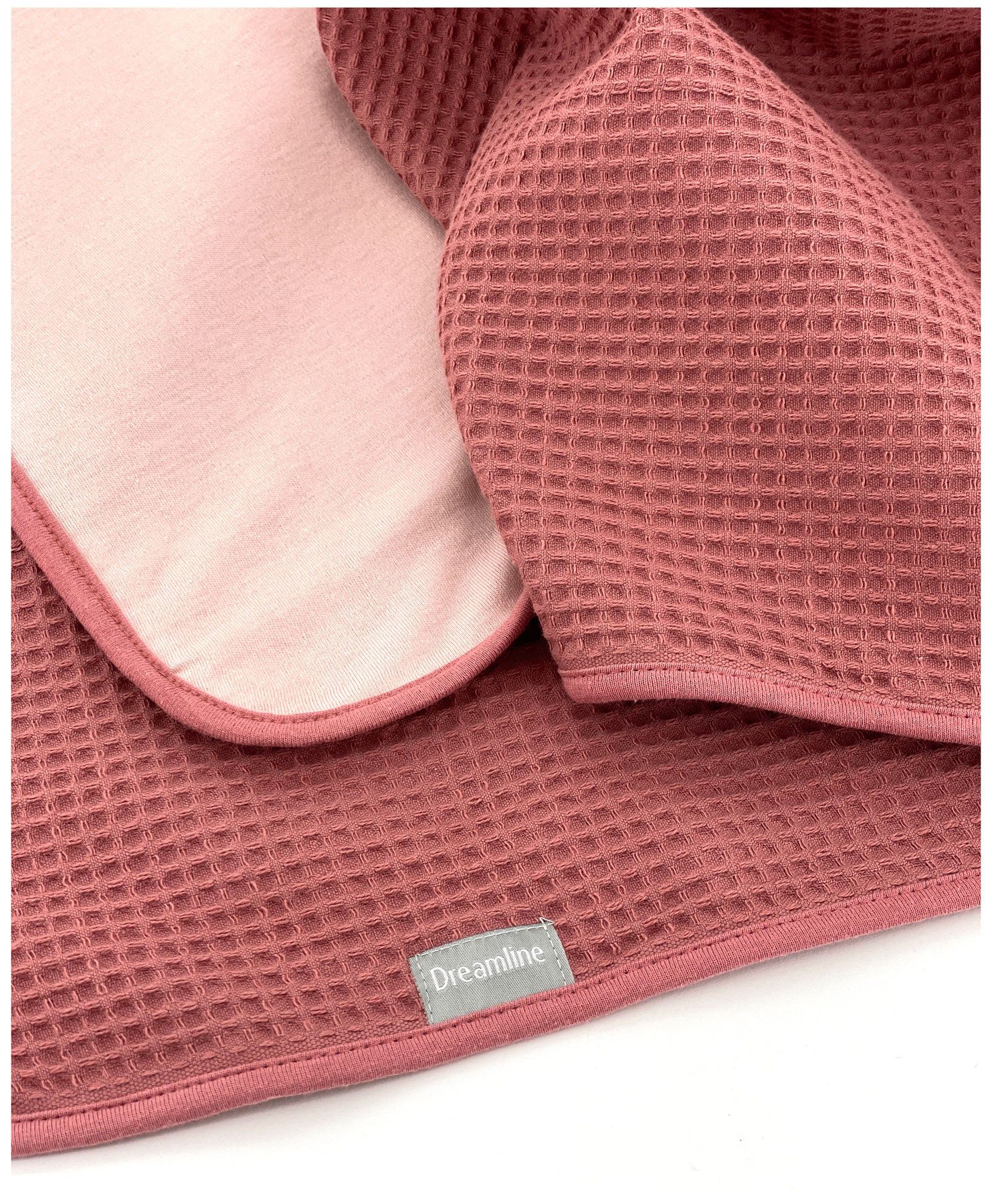 Babydecke Baby Kuscheldecke Waffelpique Jersey Decke Geburt, heimtexland, für Babybett Kinderwagen I 100% Baumwolle I schadstofffrei