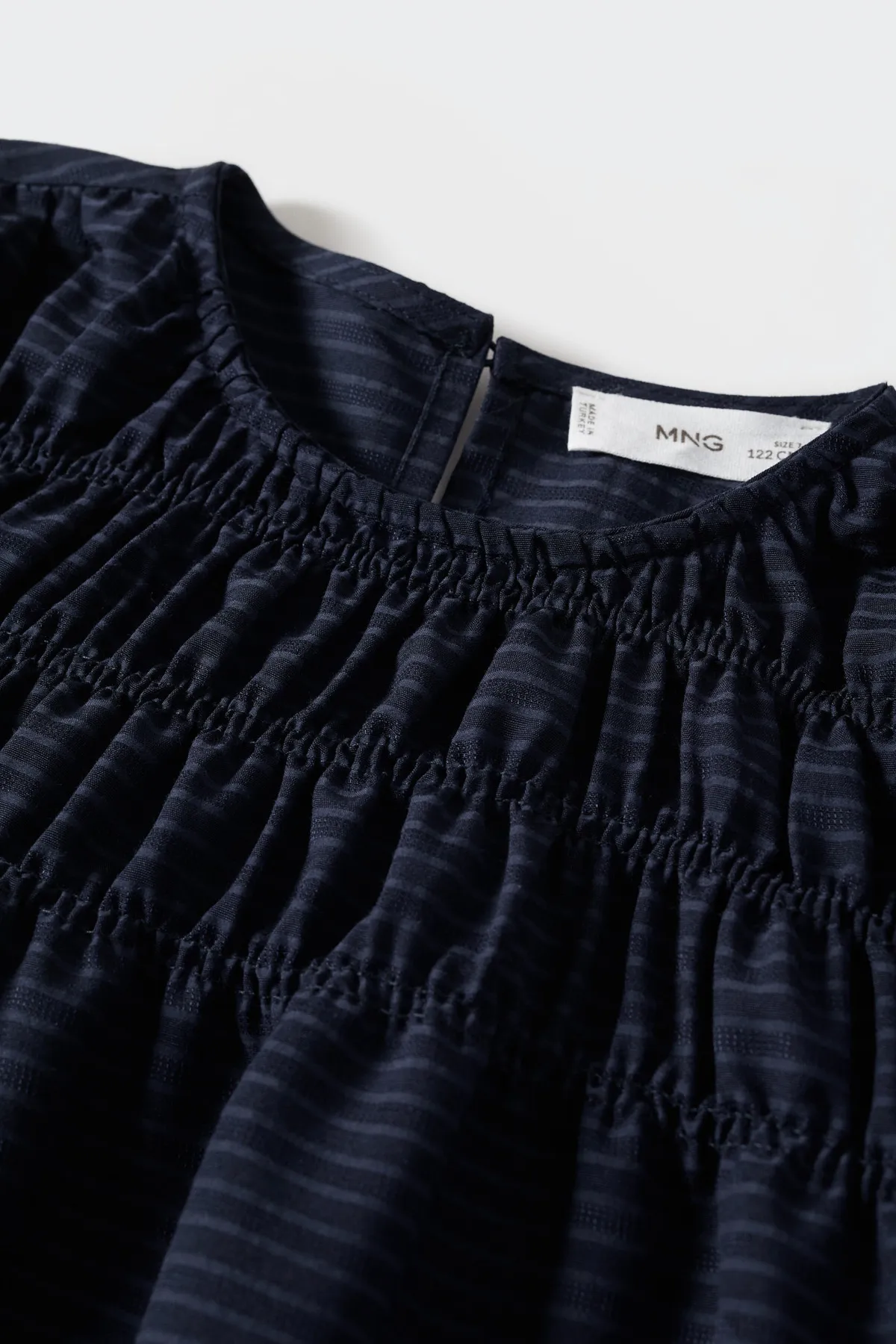 MANGO Kids  Dunkelblaue Damenbluse 37083265