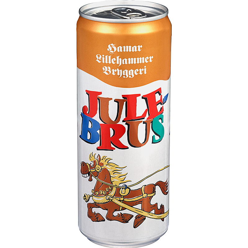 Julebrus 0,33 l sleek Hamar