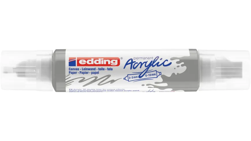 edding Double Liner 3D  silber 42 ml silber