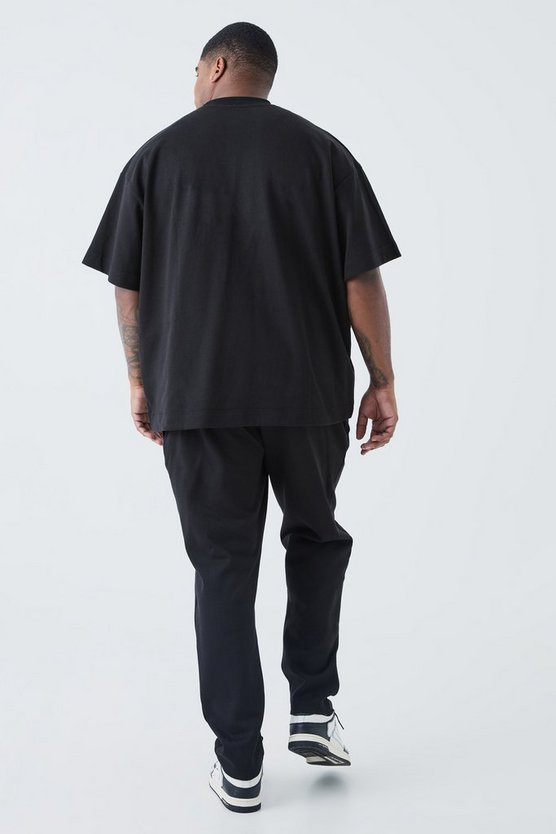 Plus Oversize T-Shirt & Jogginghose