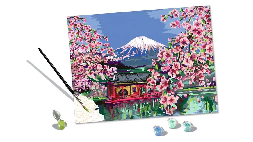 Ravensburger Beschäftigung - CreArt - Malen nach Zahlen 20177 – Japanese Cherry Blossom
