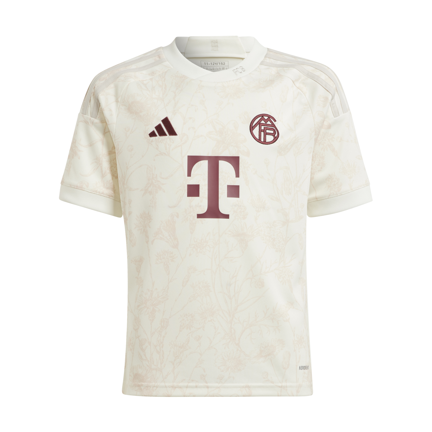 adidas FC Bayern München Trikot UCL 2023/2024 Kids Weiss