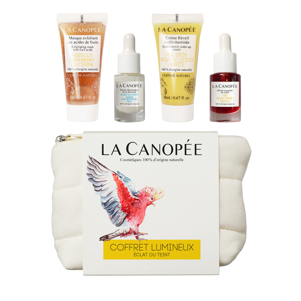 la canopée Coffret Lumineux rituel éclat du teint Coffret