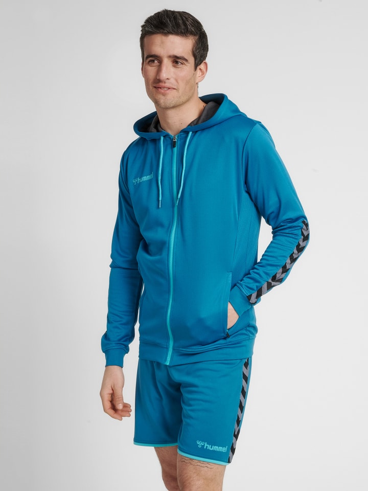 Hummel Hummel Reißverschluss Kapuzenpullover Hmlauthentic Herren in CELESTIAL günstig kaufen S