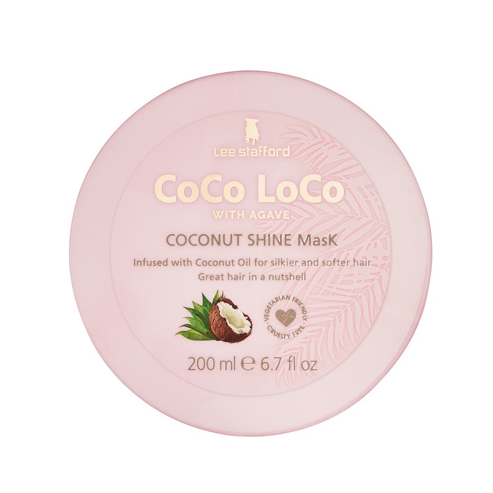 Lee Stafford Masque de brillance CoCo LoCo & Agave Soins capillaires