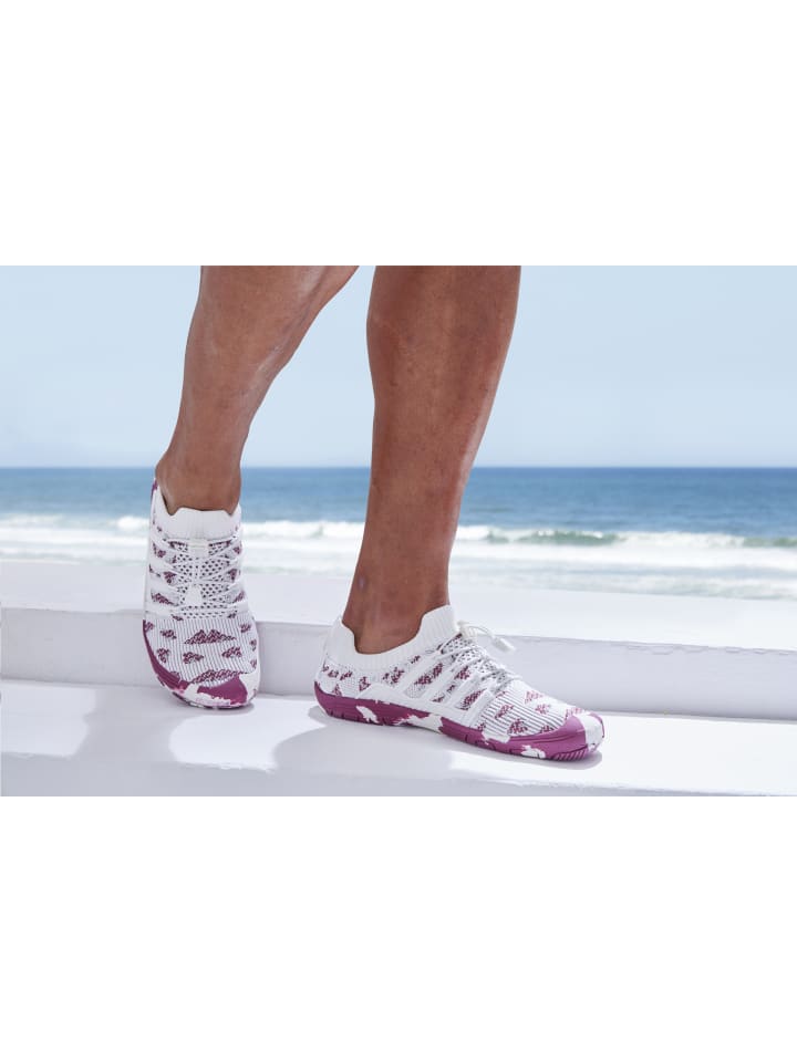 Venice Beach Aquaschuh in weiß / bordeaux günstig kaufen