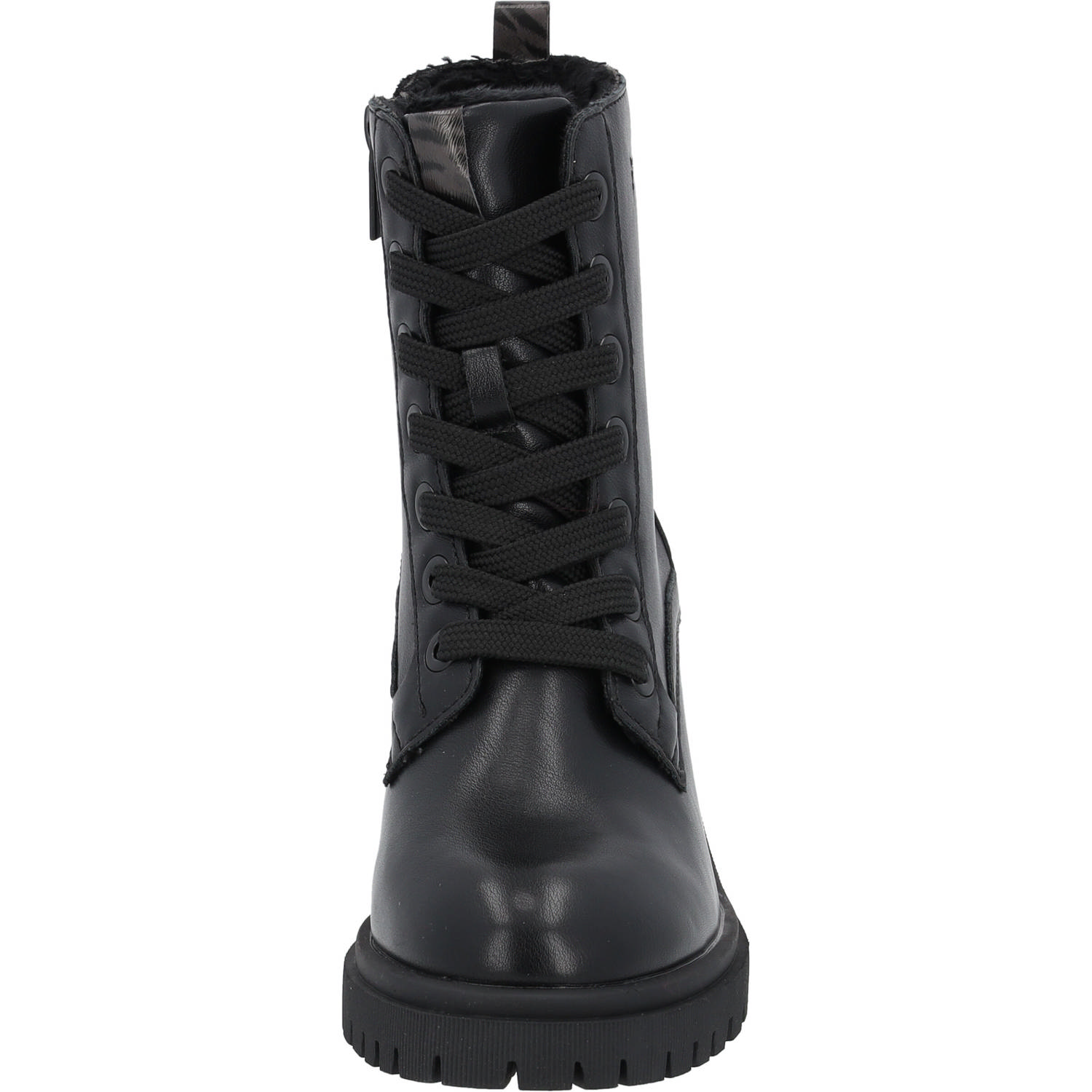 Tom Tailor 6390440 Schnürer, Stiefeletten, Damen, Schwarz