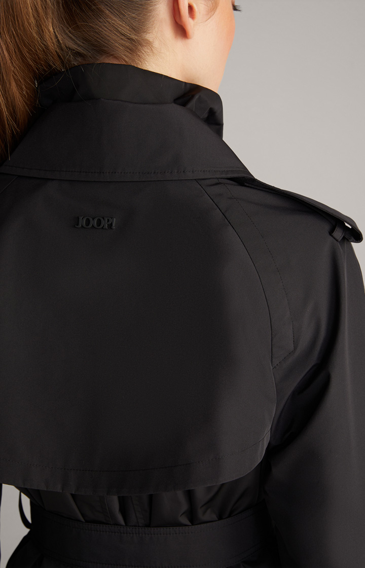 Trenchcoat in Schwarz